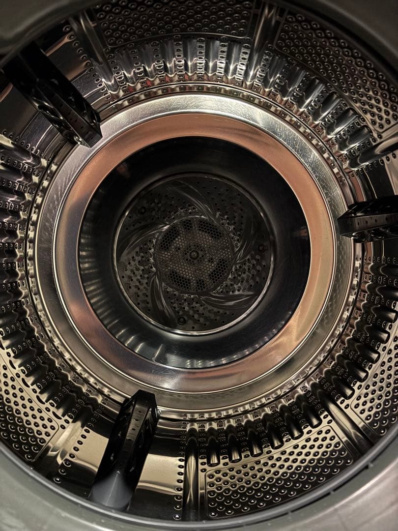 シャープ ドラム式洗濯機 (ES-A200-WL)左開き