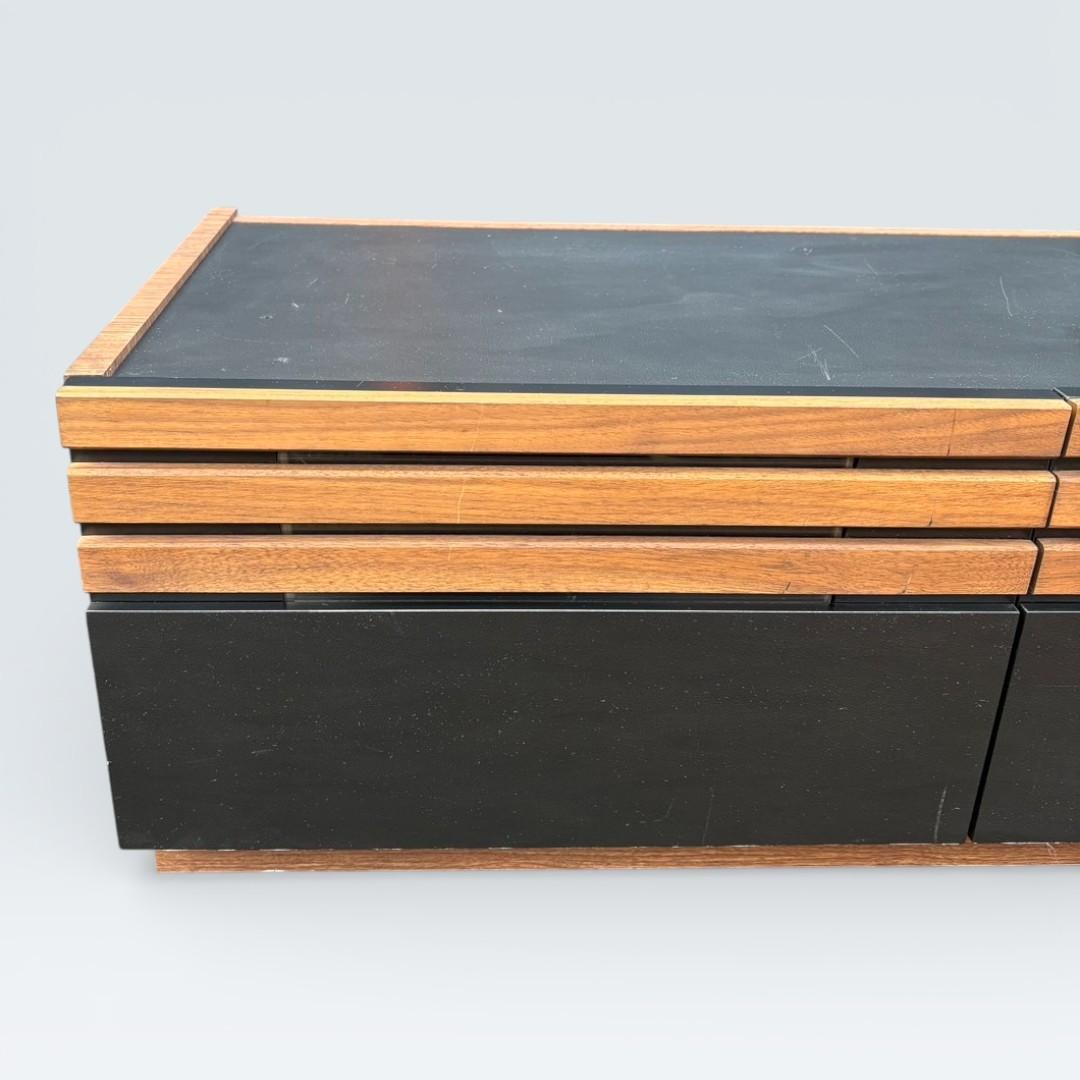 MKマエダ アコール テレビボード 150cm ウォールナット ルーバー モダン