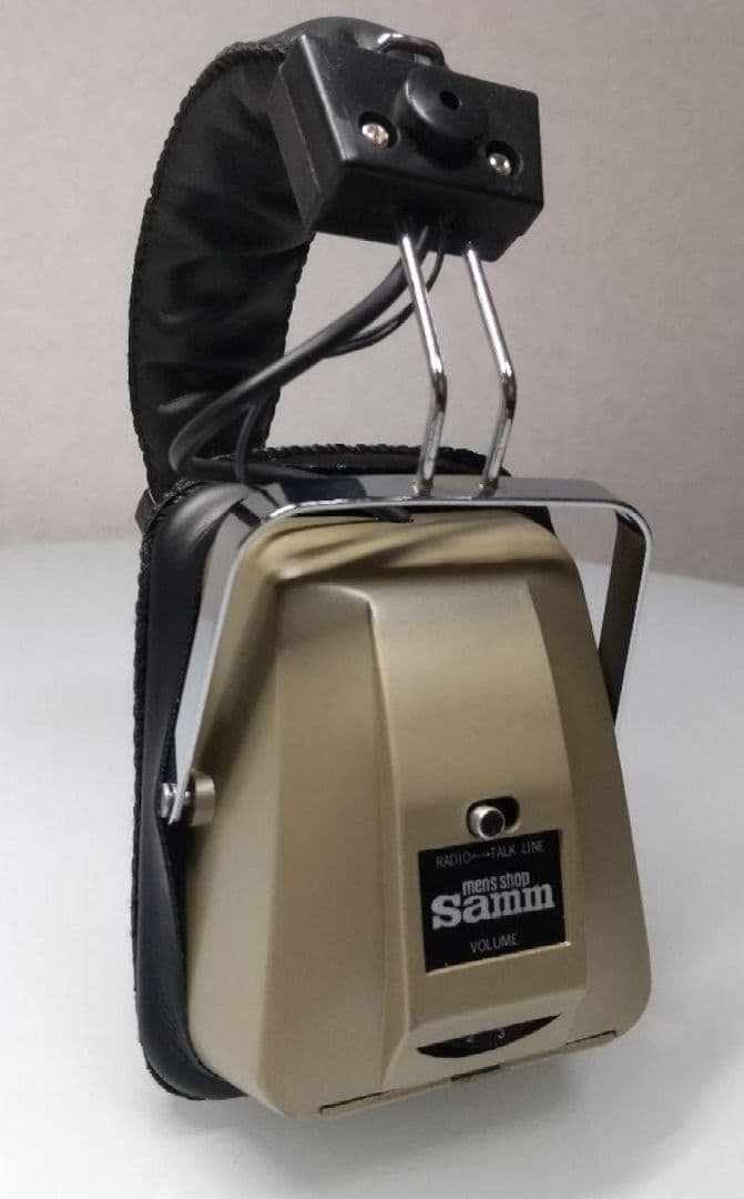 【ほぼ未使用】希少 激レア ローラーメイト ヘッドホン型 ラジオ