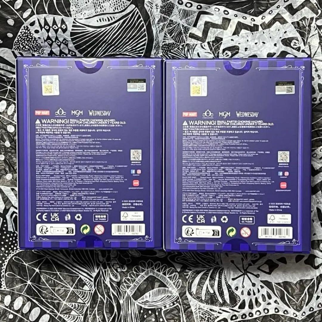 正規品POP MART SKULLPANDA WEDNESDAY ネヴァーモア
