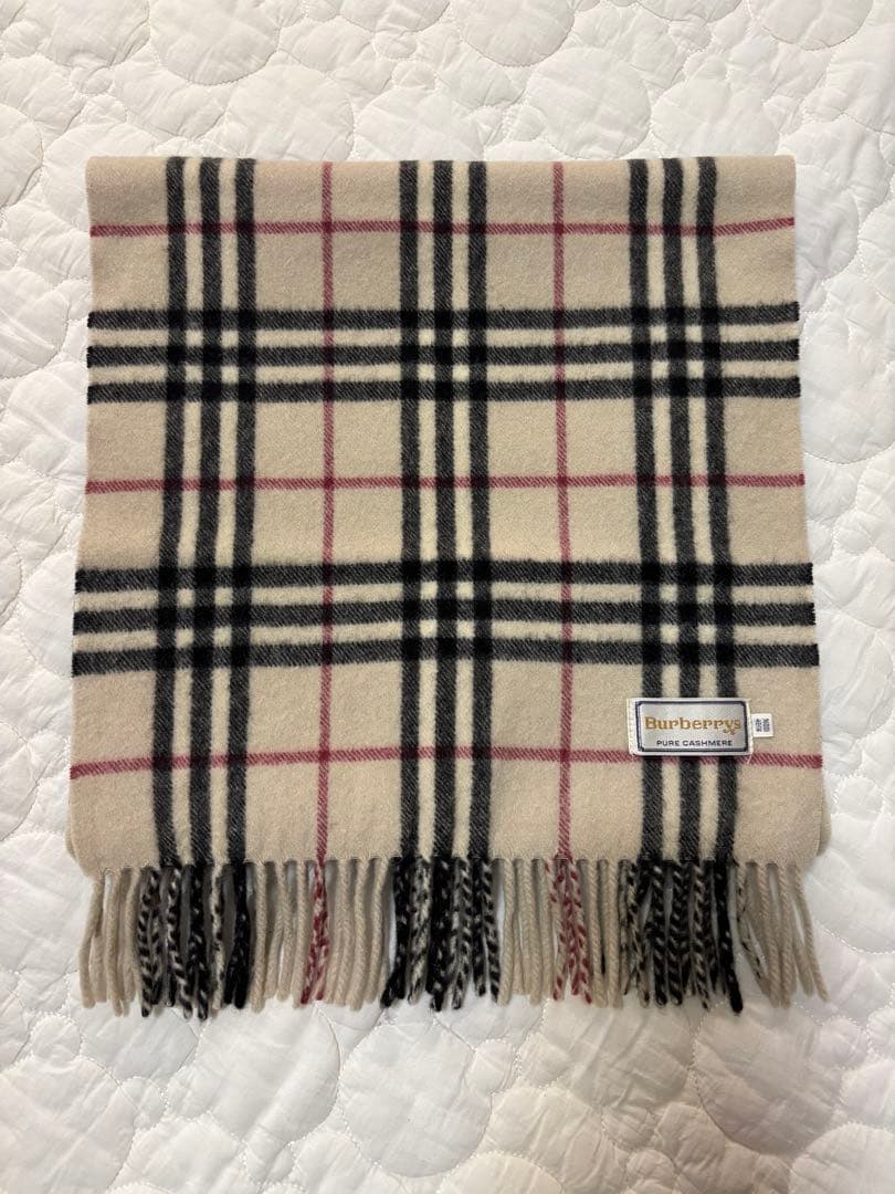 Burberrys バーバリー カシミヤ100% マフラー
