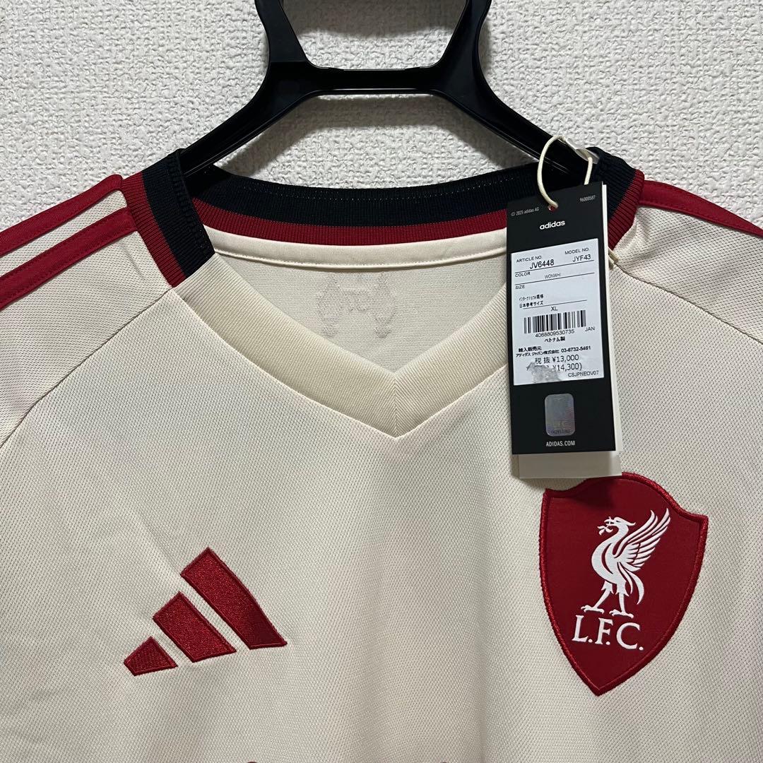 新品 リバプールFC 25 26 ユニフォーム XL 長袖 アウェイ