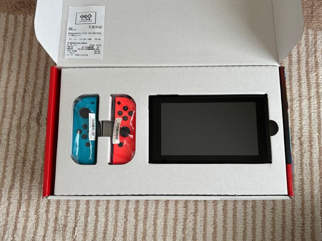 【本日発送】Nintendo Switch本体 ネオンブルー/ネオンレッド