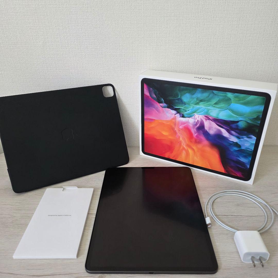 極美品 iPad Pro 12.9インチ 第4世代 純正カバー付き 128GB