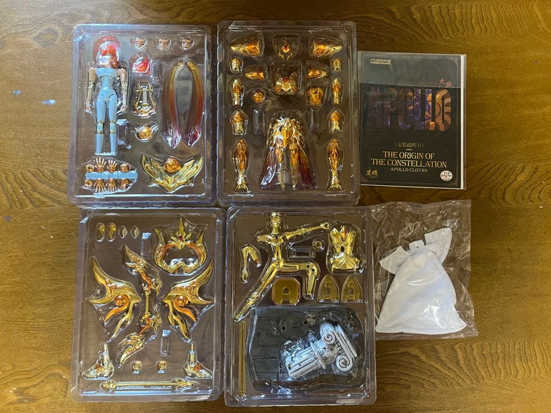 ソ*ク様 聖闘士聖衣神話EX 同サイズ 天帝ゼウス 太陽神アポロン 2体セット