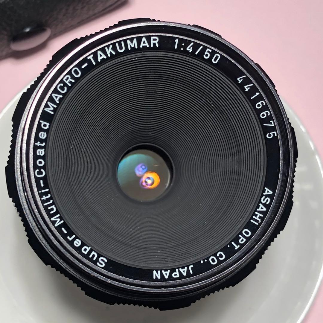 おまけ付き　SMC MACRO takumar 50mm f4 m42マウント