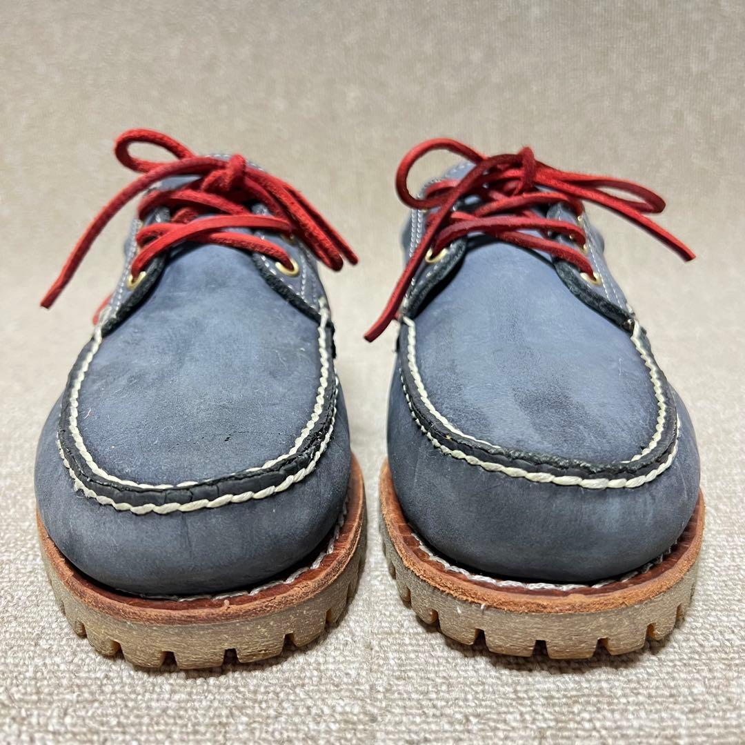 美品✨ティンバーランド TimberLand 3EYE ネイビー ヌバック