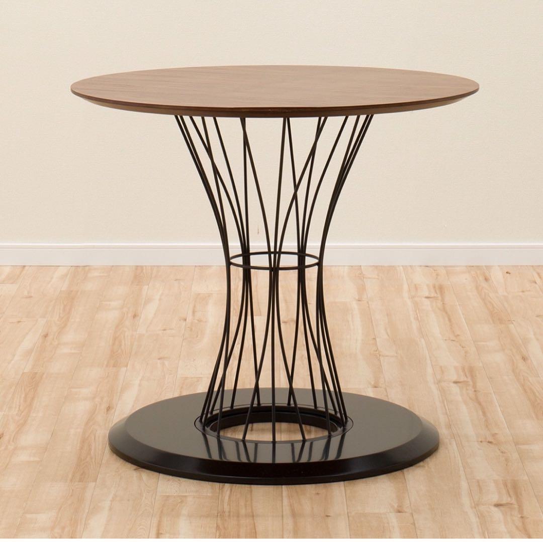 【清掃、消毒済み】ニトリ ダイニングテーブル（コルーナ ウォルナット）