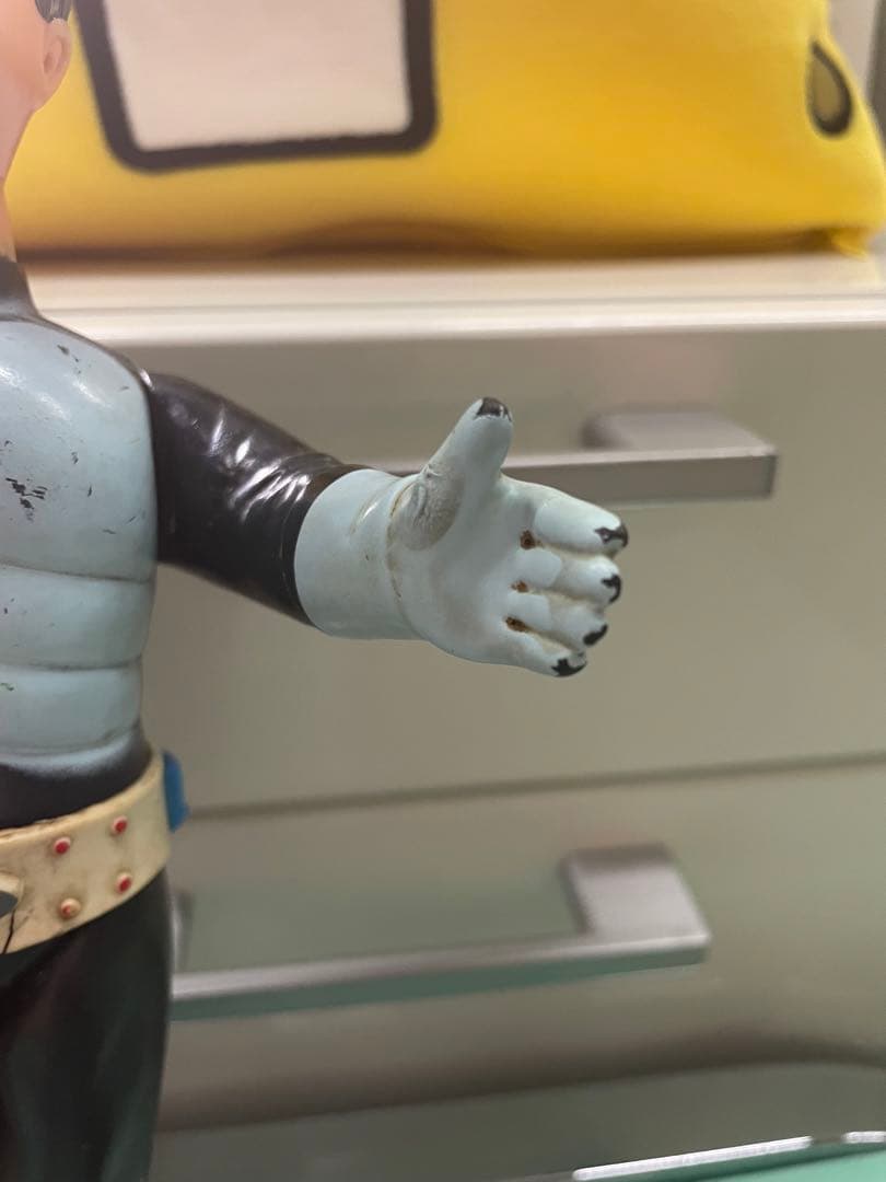 希少　仮面ライダー1号　ソフビ　面取れ　マフラー無し　当時物