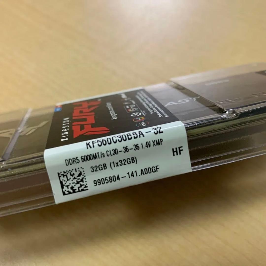 メモリー Kingston FURY DDR5 32GB 6000MT/s