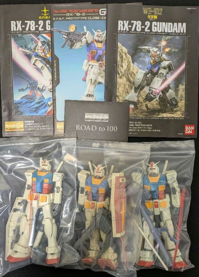 MGガンダムのプラモデル (ジャンク品)