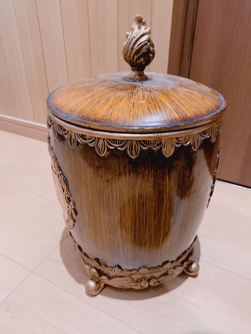 アンティーク 木製収納ボックス 大きめサイズ