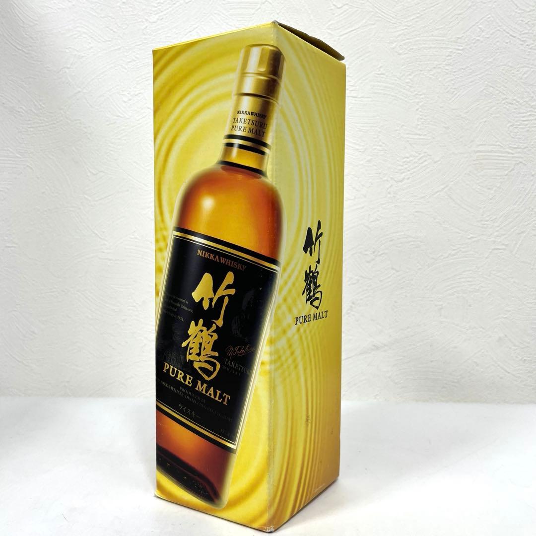 ★未開栓★ニッカ 竹鶴 ピュアモルト 黒ラベル 43% 700ml