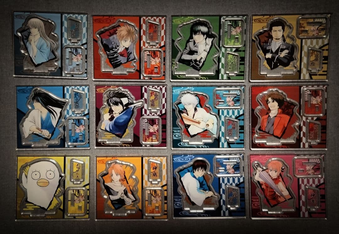 銀魂　JF　アクリルフィギュア　コンプリートセット