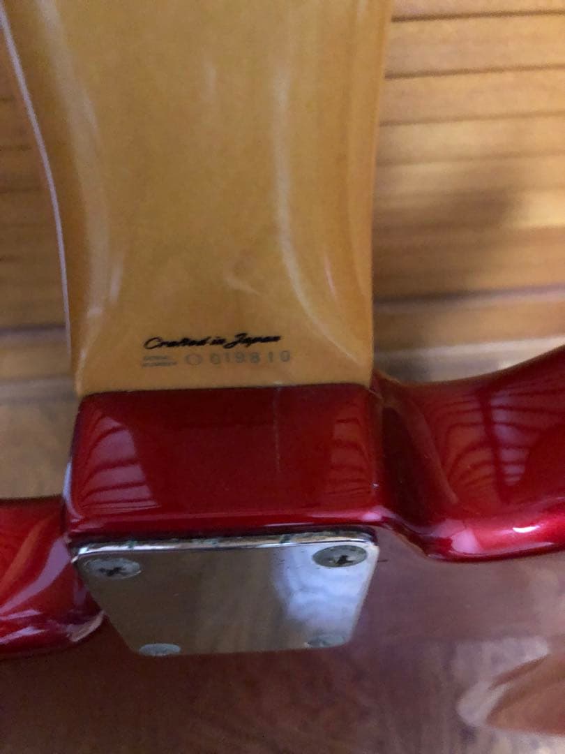 97年製　Fender Jaguar レッドエレキギター　ジャンク
