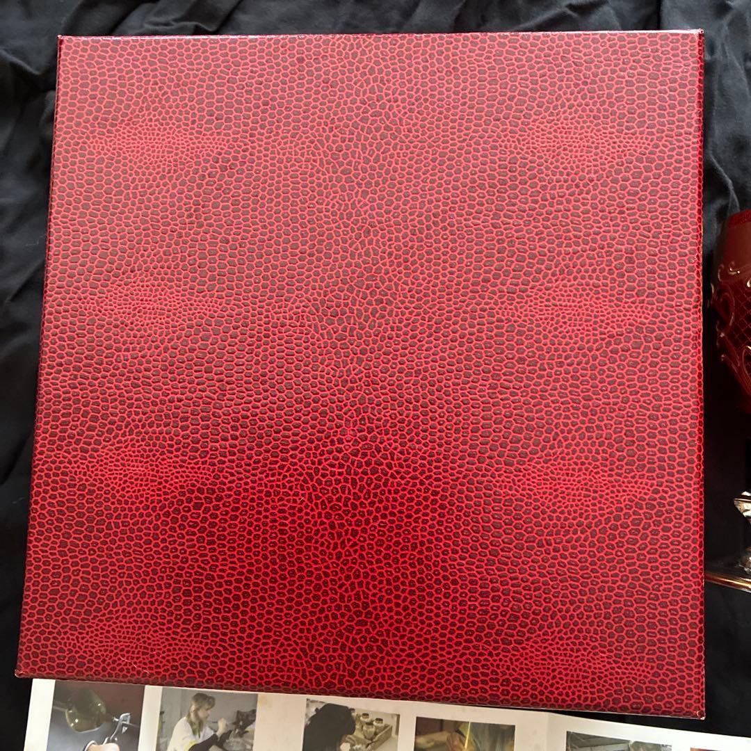 ベネチアングラス 24金 ペアグラス　ヴェネチアン　赤色　ラグーナムラノ