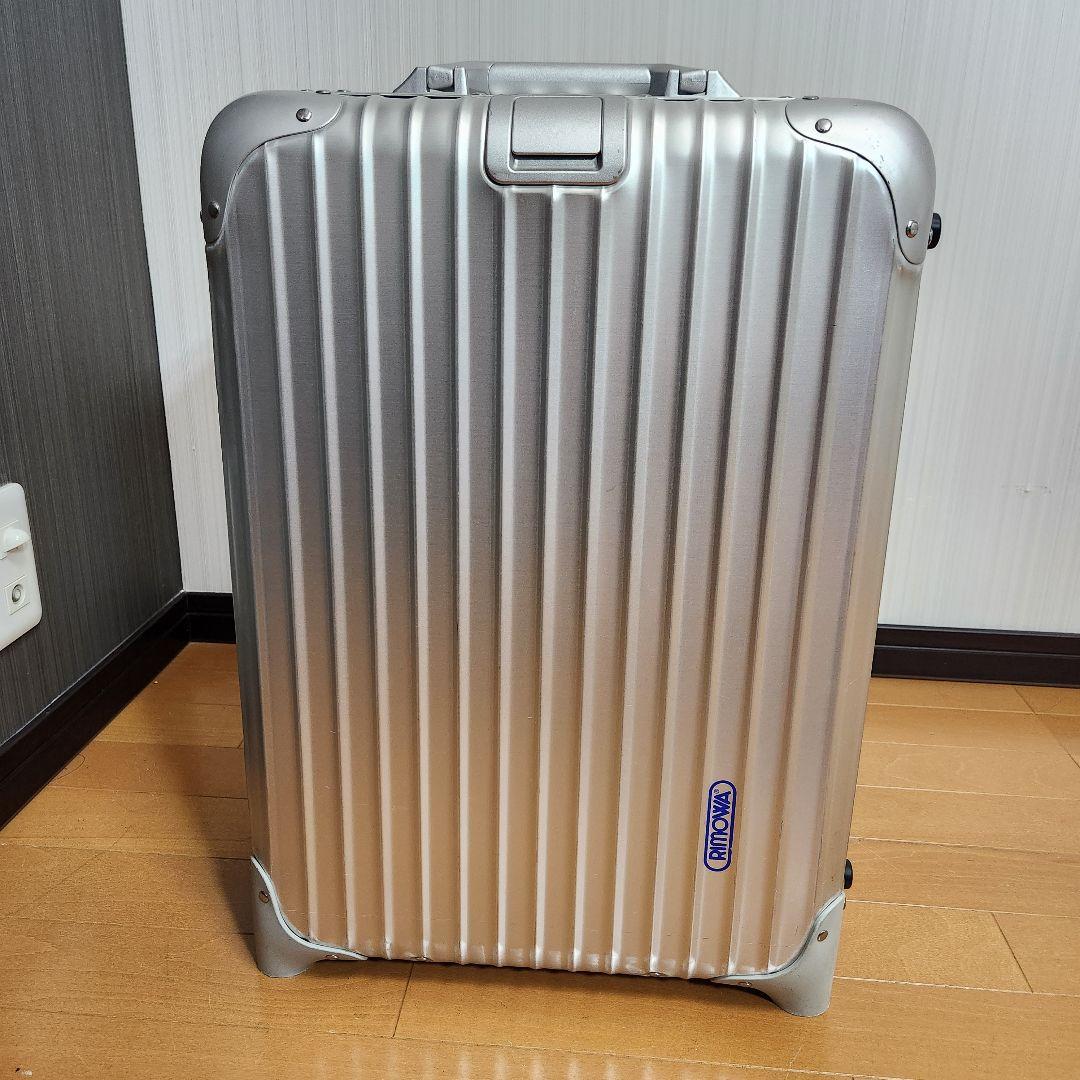RIMOWA トパーズ 92952 青ロゴ キャリーケース 32L 機内持ち込み