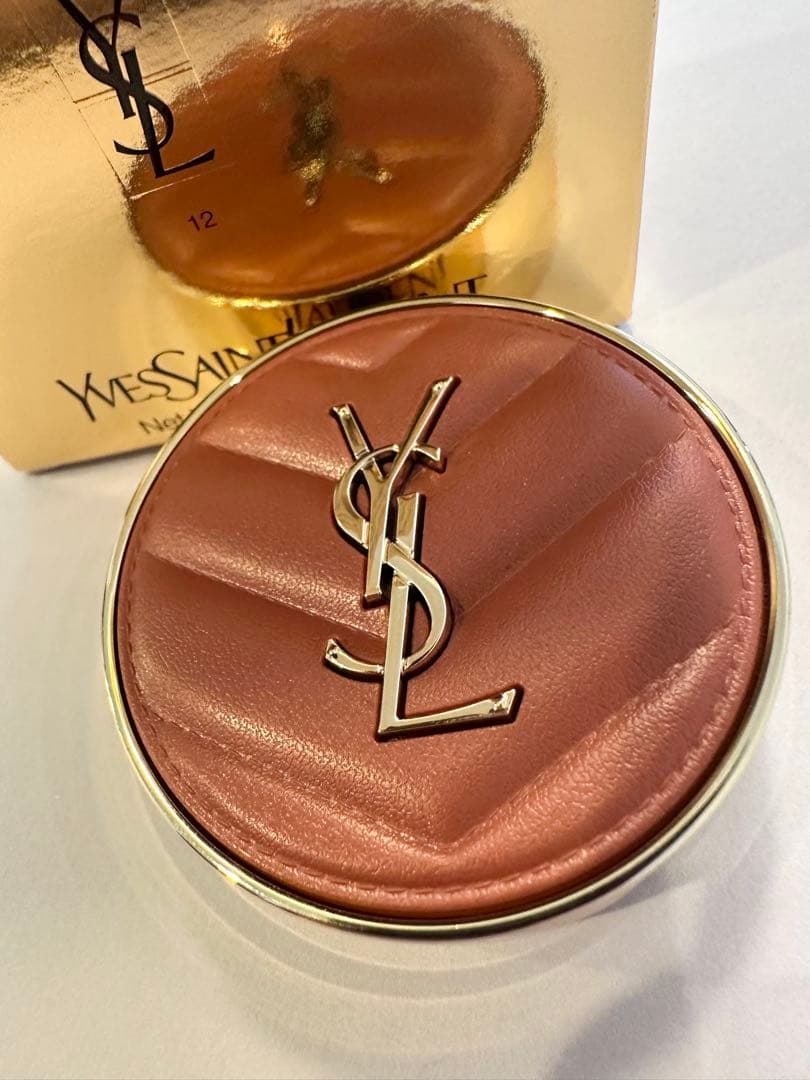 YSLイヴサンローラン☆最新作メイクミーブラッシュパウダーS12ハニームーン限定