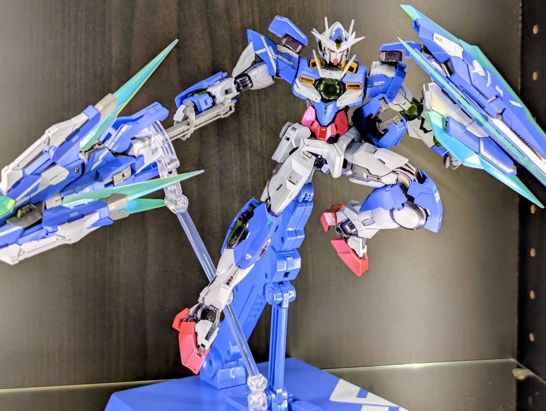 L BUILD ダブルオークアンタ フルセイバー メタルビルド