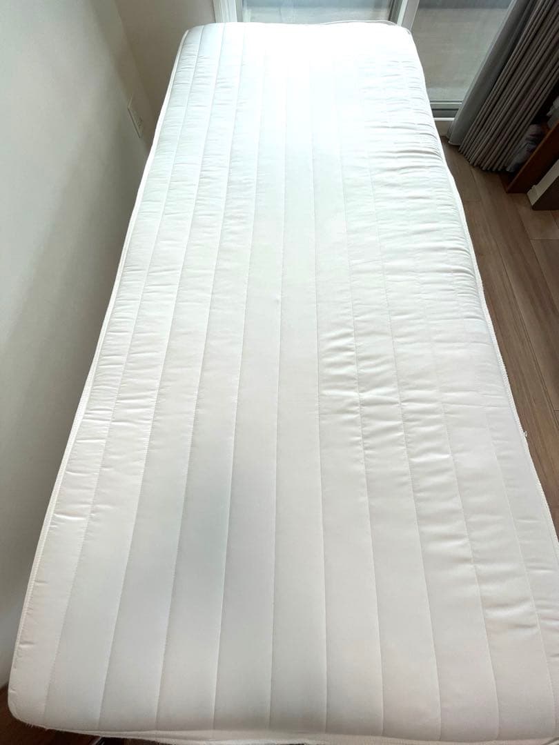 【美品】無印良品　脚付マットレス・ポケットコイル・スモール