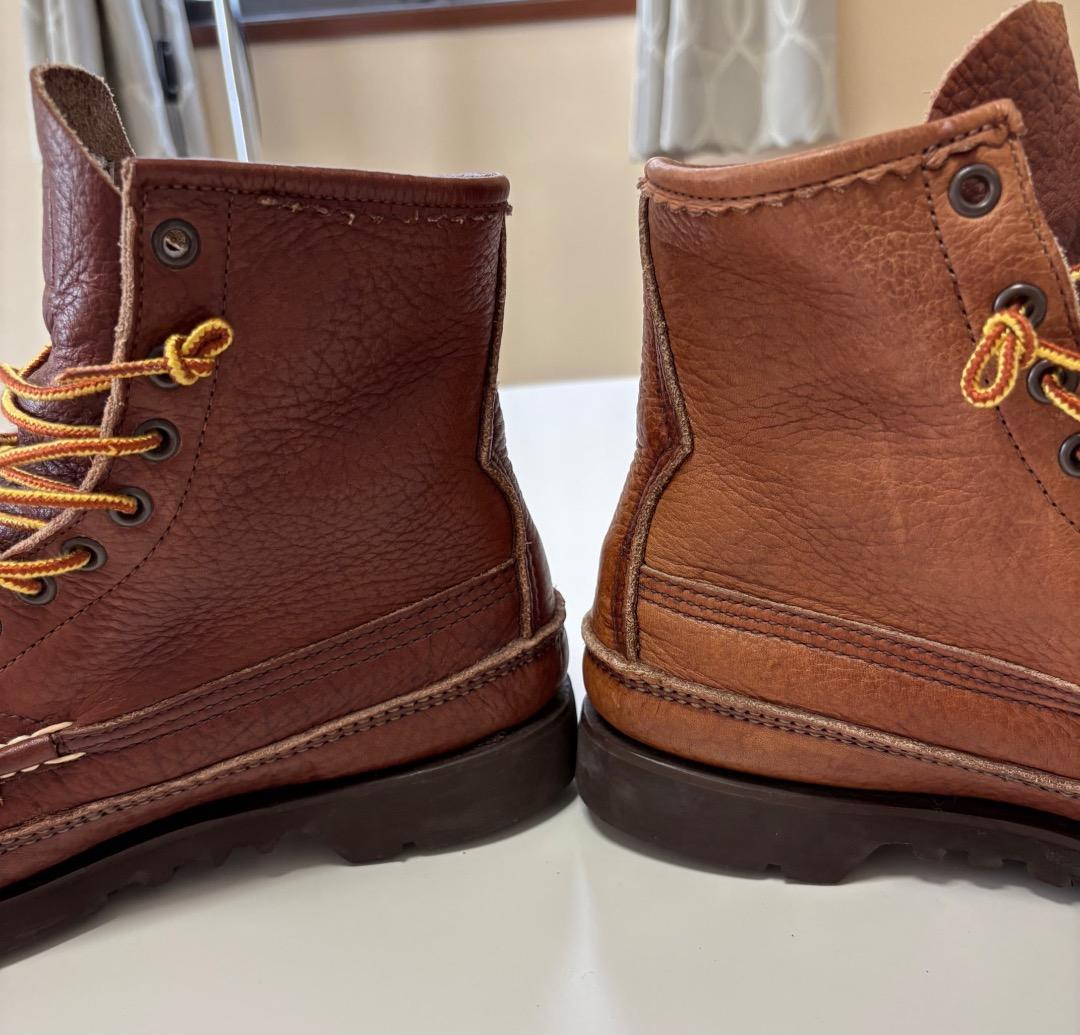 ラッセルモカシン ダブルモカシン バードシューター 系 カスタム仕様　US5.5