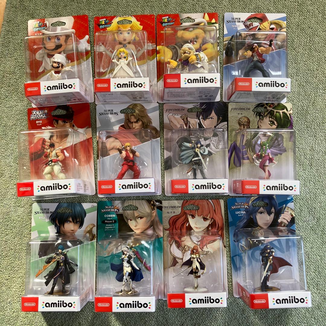 amiibo まとめ売り　12体