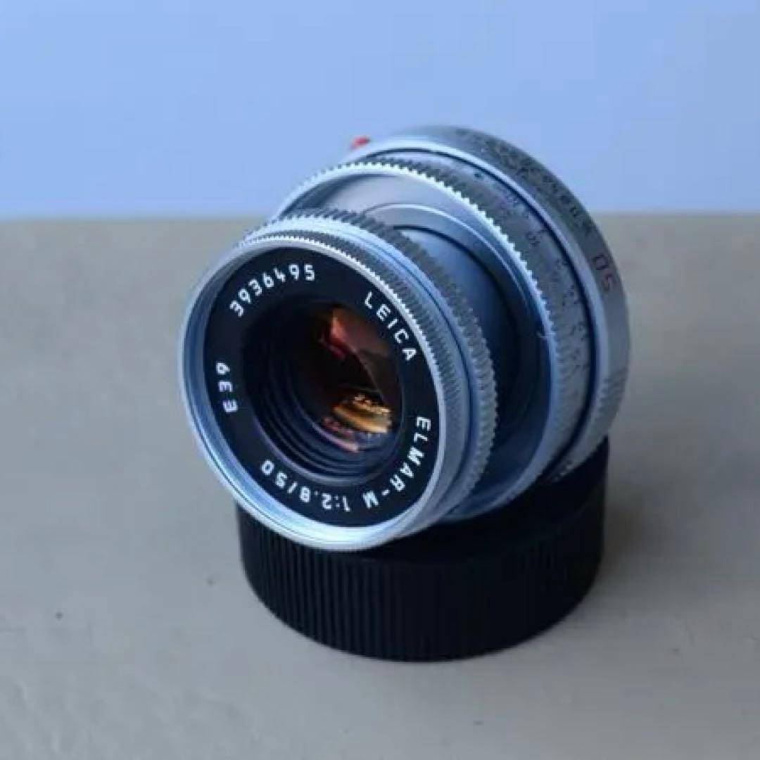 極美品銘玉 LEICA ELMAR-M 50mm F2.8 シルバー 共箱