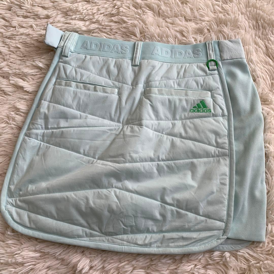 アディダス　キルティング　セットアップ　裏起毛　柄　ロゴ　ゴルフウェア