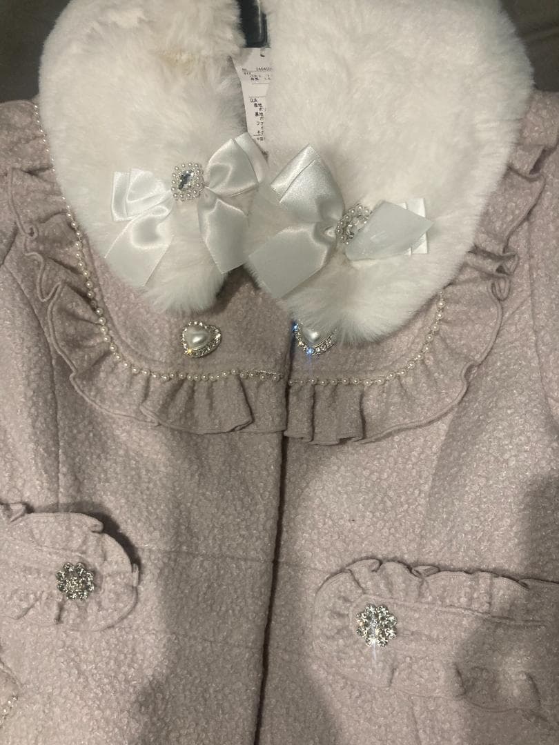 NOEMIE新品さきまるちゃんコラボ♡ヨークフレアコート