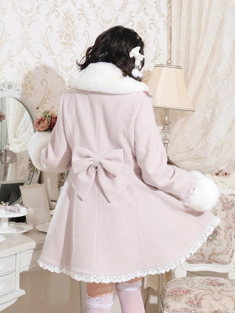 NOEMIE新品さきまるちゃんコラボ♡ヨークフレアコート