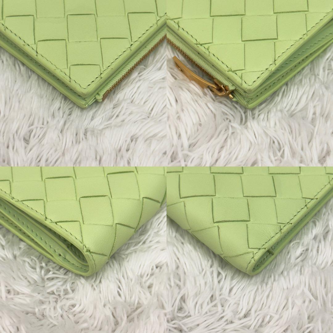 極上美品⭐️BOTTEGAVENETA ボッテガ イントレ 財布 現行 二つ折り