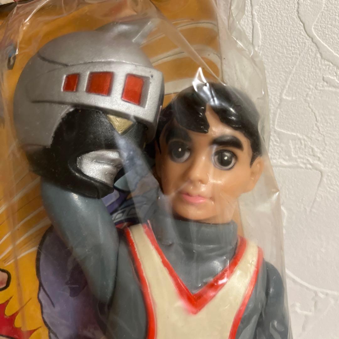 ⚠️激レア・入手困難　シルバー仮面　スタンダードサイズ　面取れ　ソフビ　バンダイ