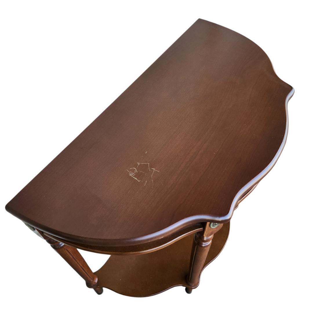 西洋 アンティーク調 コンソールテーブル サイドテーブル