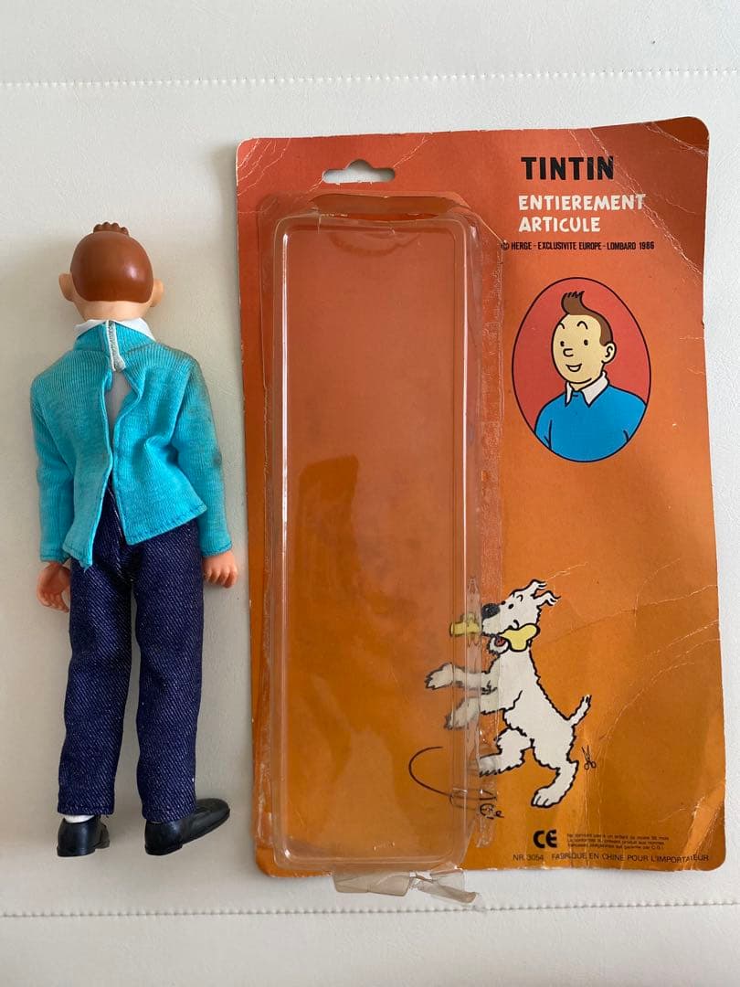 タンタンの冒険旅行 フィギュア　1986年製