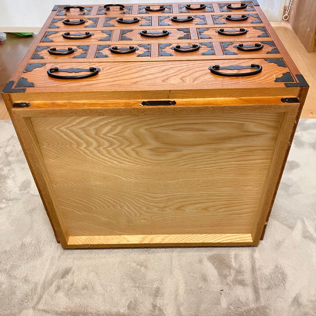 木製　伝統的　和風　箪笥　レトロ　昭和 大正　和家具　薬箱　アンティーク