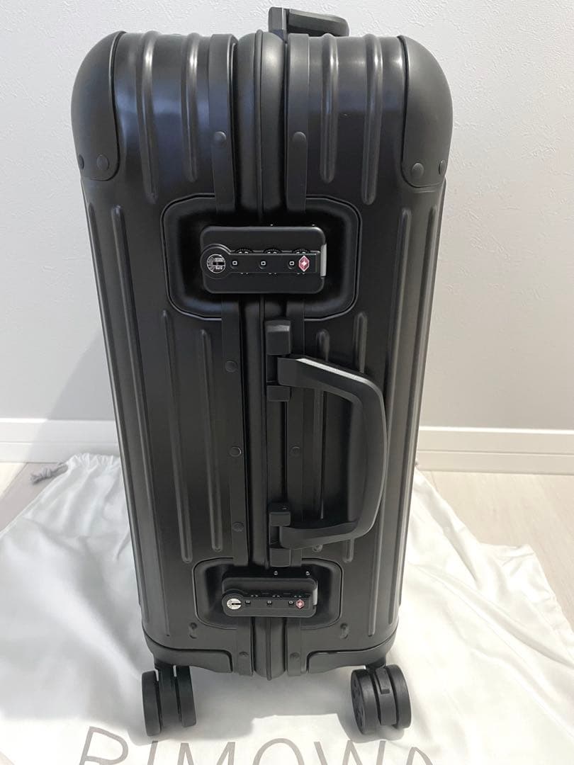 【新品未使用】RIMOWA リモワ　オリジナルキャビン　機内持ち込み　BK