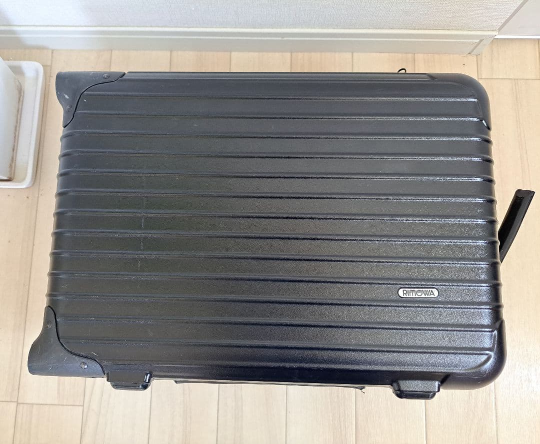 【ジャンク・破損あり】RIMOWAリモワ サルサ 35L機内持込み2輪廃盤品 黒