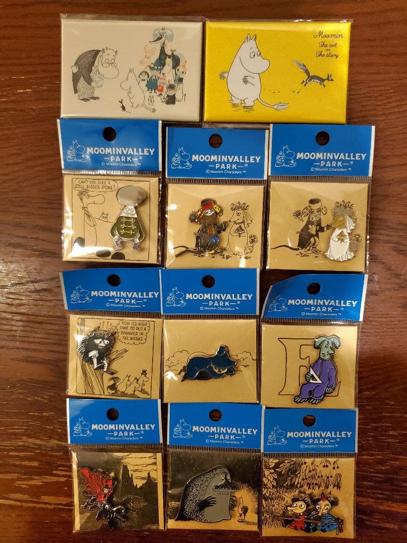 ムーミンキャラクター マグネット 11個セット