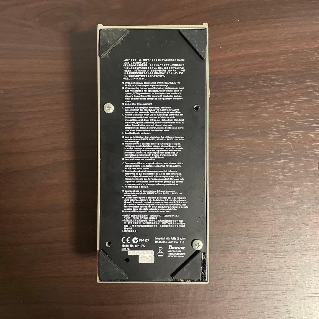 ibanez wh10 v2 ワウペダル アイバニーズ