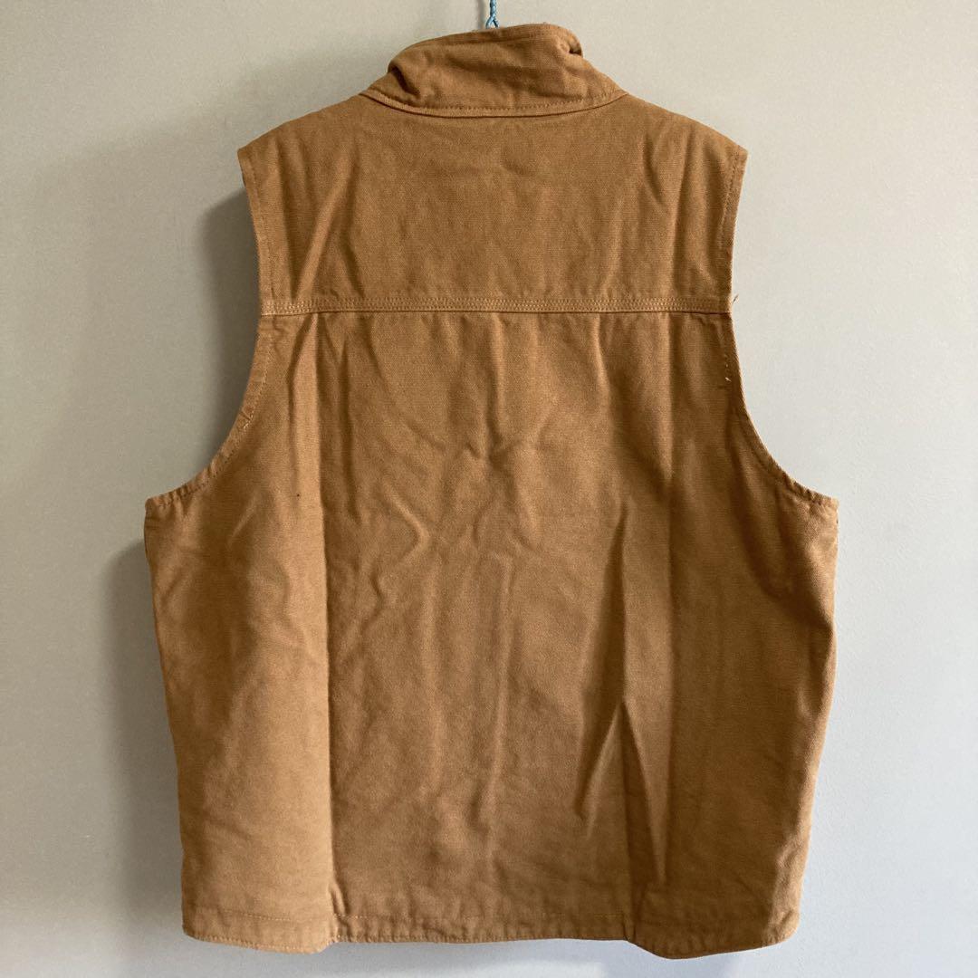 Carhartt ベスト M ブラウン OV4277