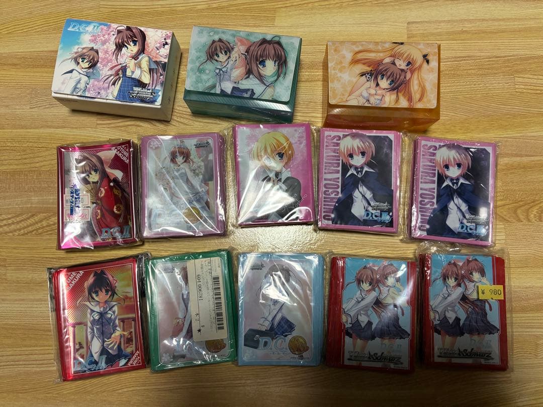 さ*ん様 今月末まで値引き！　ダ・カーポ D.C. スリーブ、デッキケースセット