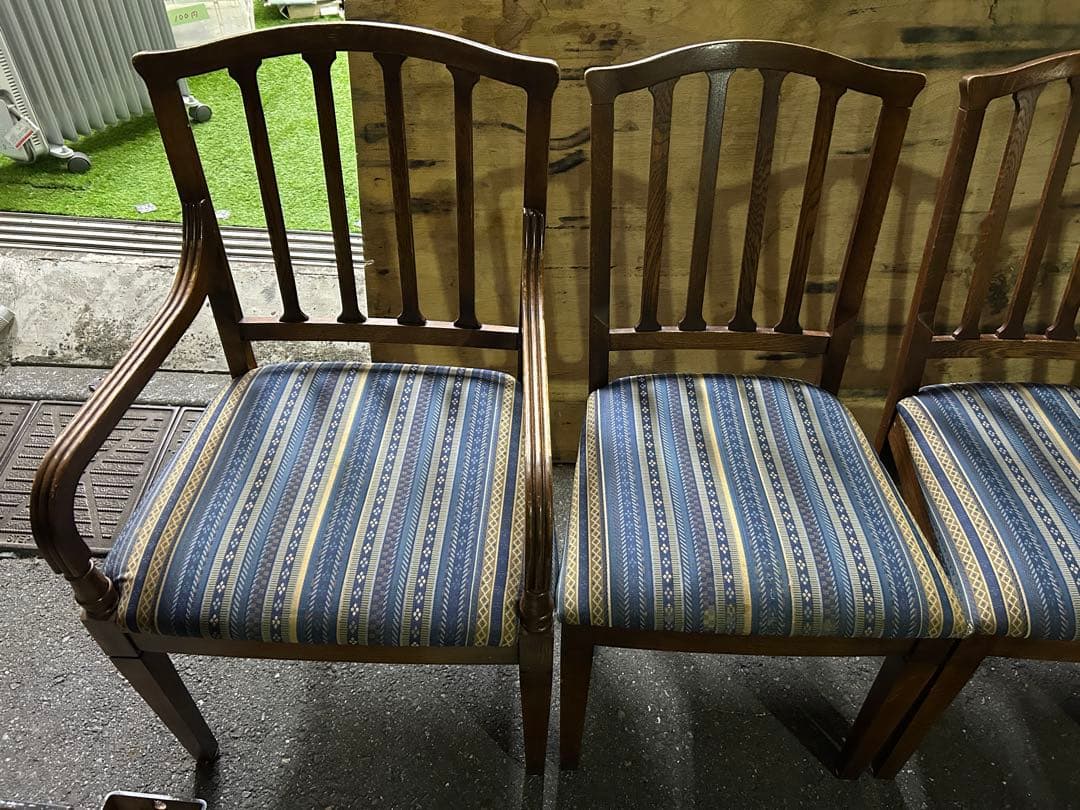 直接/近藤工芸 Solid Furniture オーク在　ダイニングセット