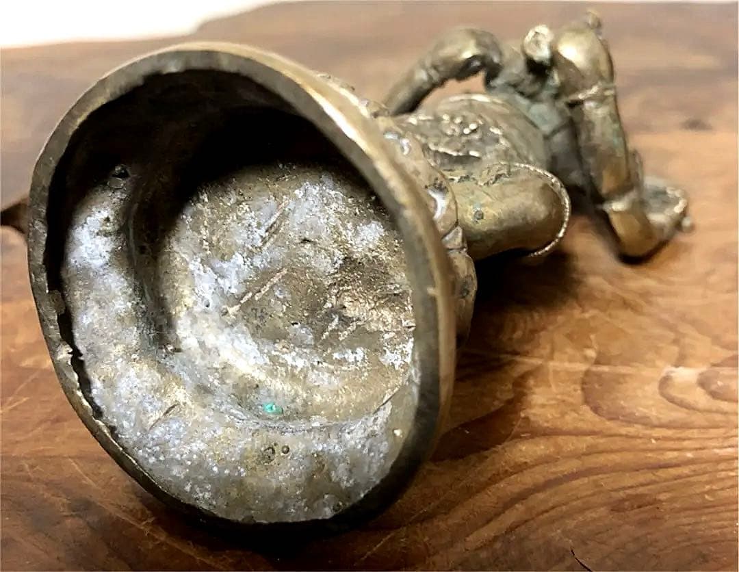 仏教美術 ガネーシャ 白銅製 仏像