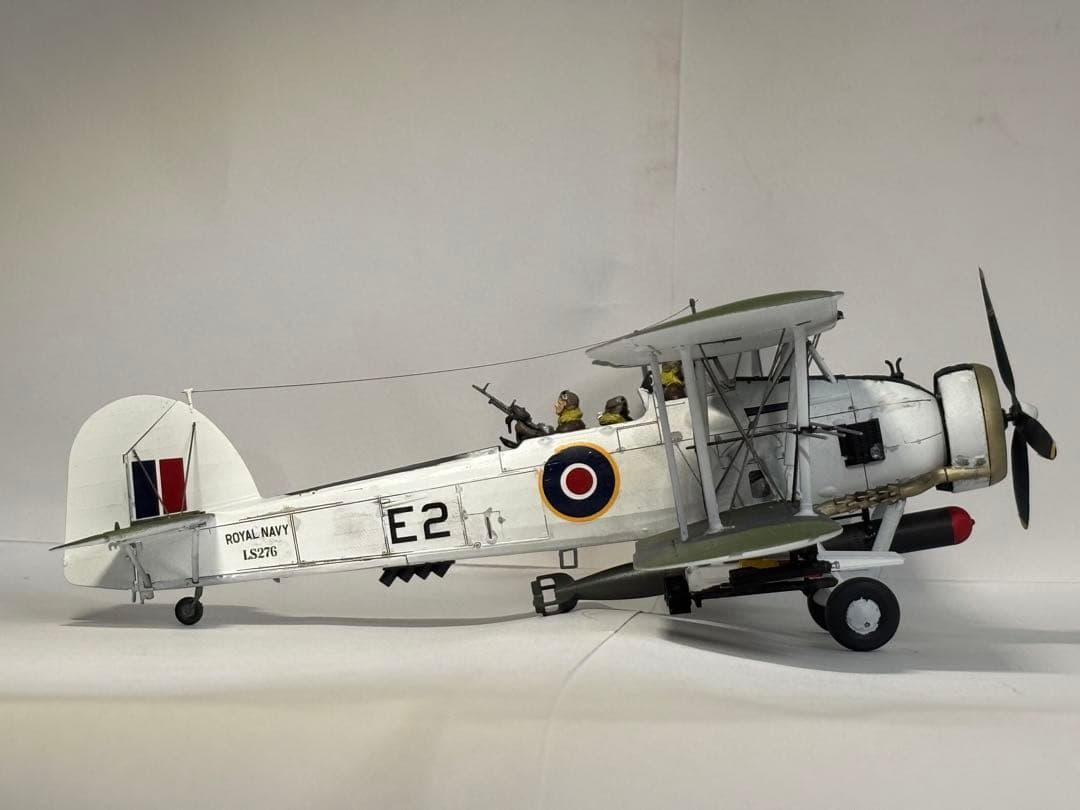 タミヤ 1/48 英国海軍　フェアリー　ソードフィッシュMk.2. 完成品