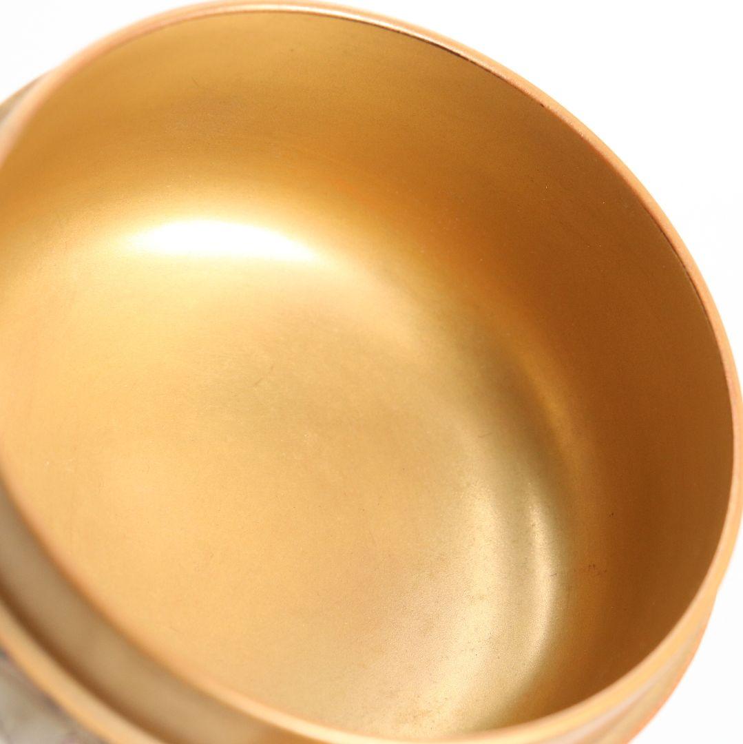 難波仁斎作 高台寺蒔絵 棗 茶道具 共箱　M839