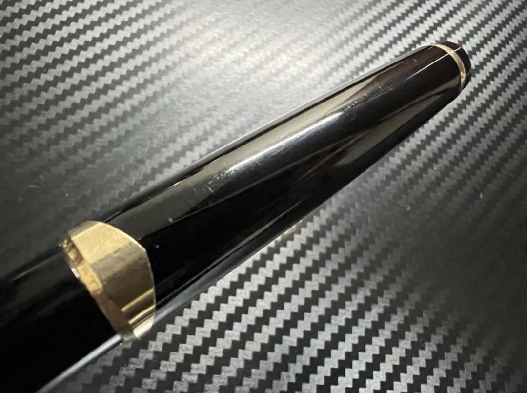 極美品 モンブラン No.14 万年筆 EF 極細字 ブラック