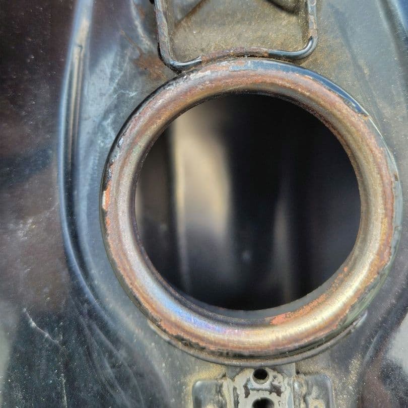 SR400 SR500 ナロー タンク キャップあり 鍵3本付き キーシリンダー