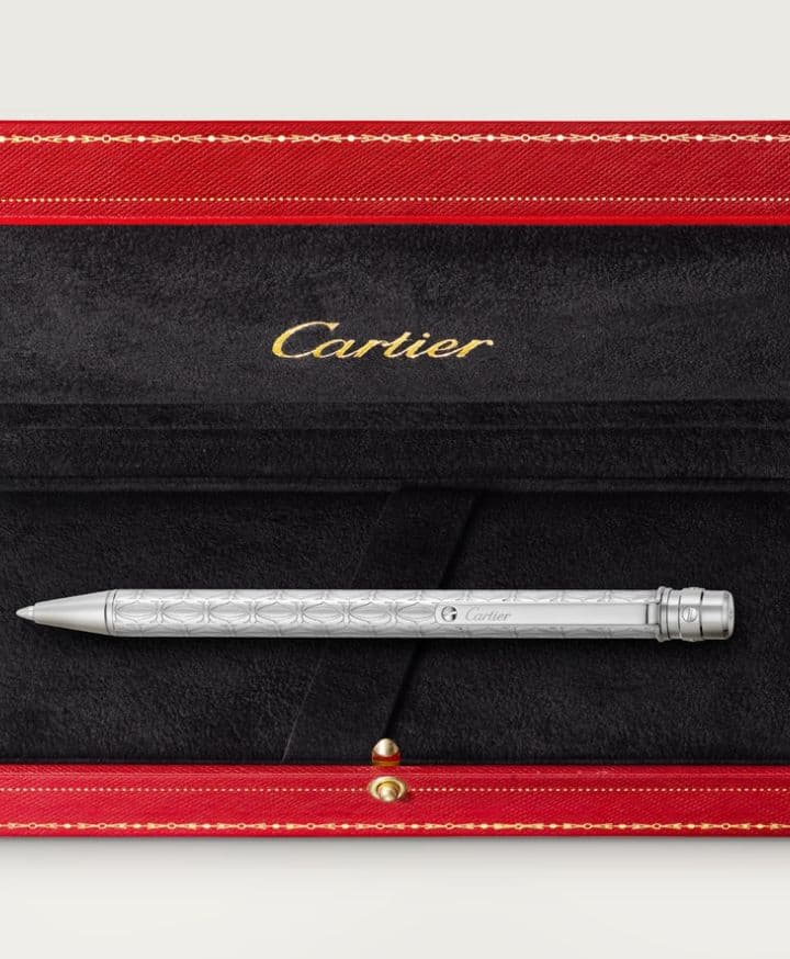 カルティエ cartier サントス ボールペン ハッピーバースデー 刻印