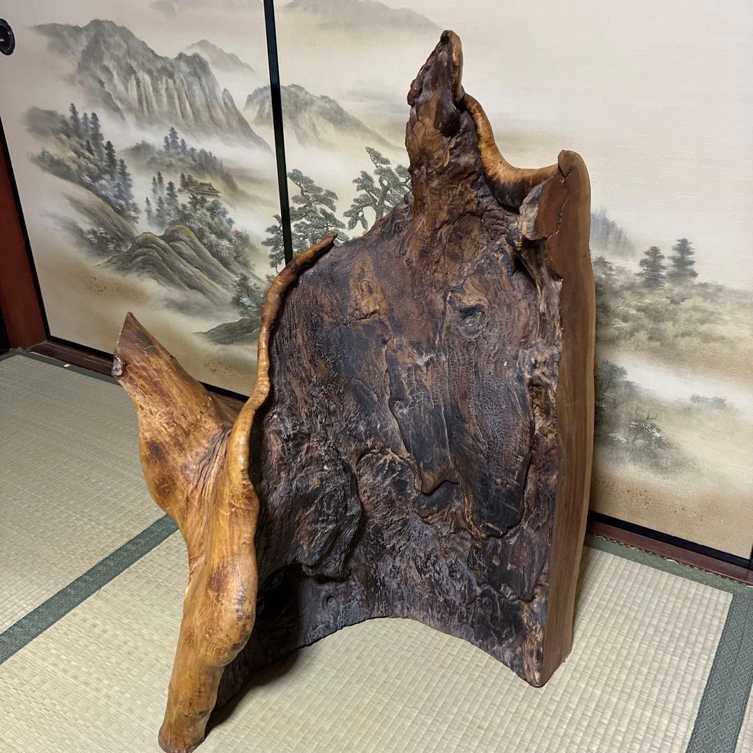 衝立☆天然木　自然木　玄関オブジェ