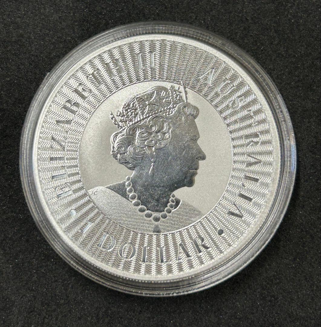 オーストラリア　カンガルー 純銀 1オンス